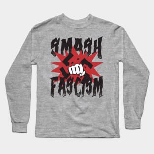 smash fascism (antifa acab) Long Sleeve T-Shirt